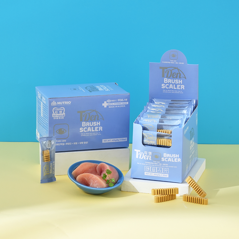 TDen Brush Eye Health Support with Tear Stain Care 50 Packs