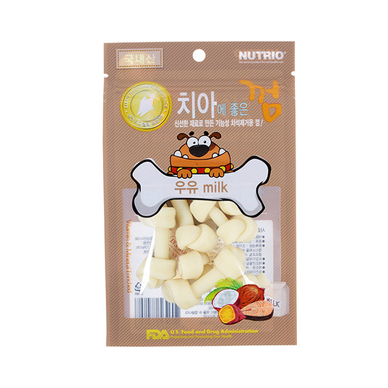 Dental-Friendly Chew – Milk Flavor, 80 g