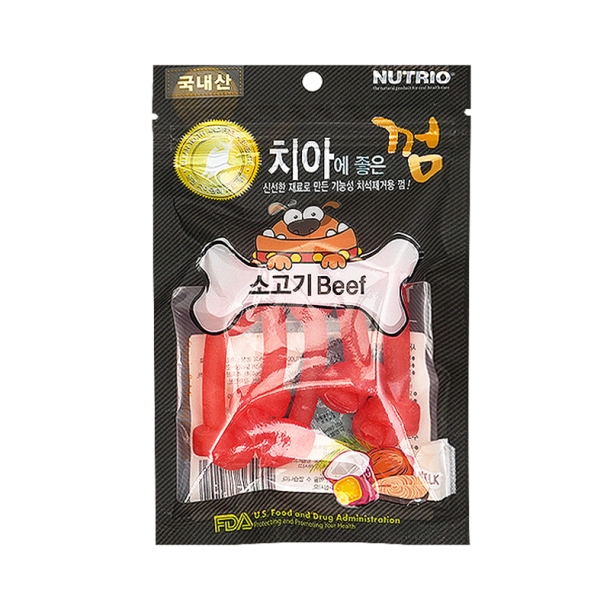 Dental-Friendly Chew – Beef Flavor, 80 g