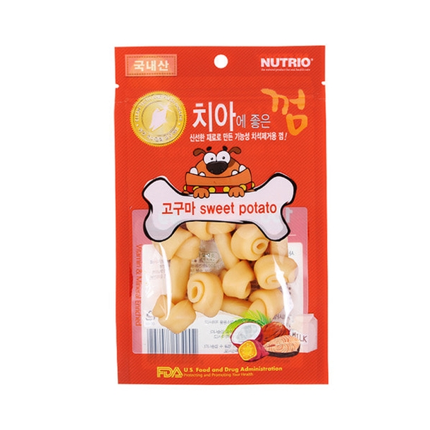 Dental-Friendly Chew – Sweet Potato Flavor, 80 g