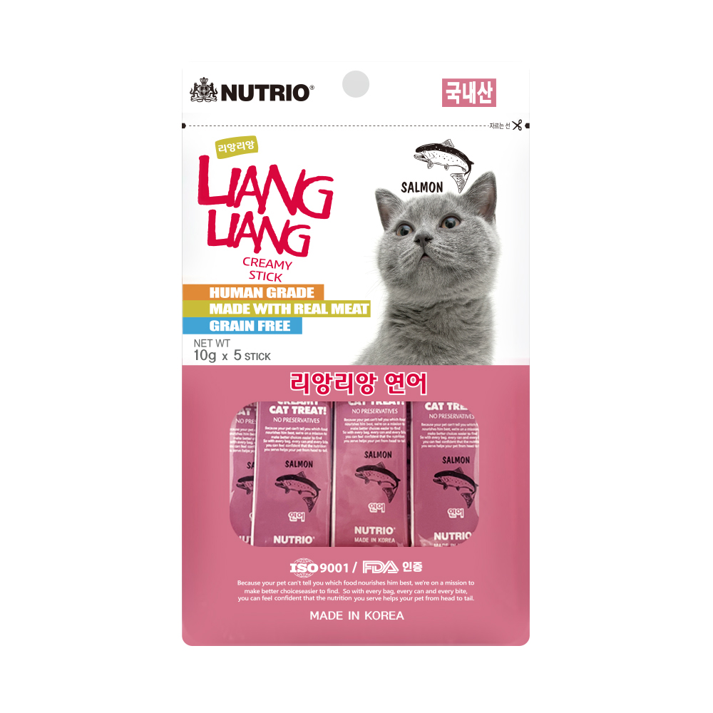 LIANG LIANG Cat Squeeze Treat – Salmon Flavor