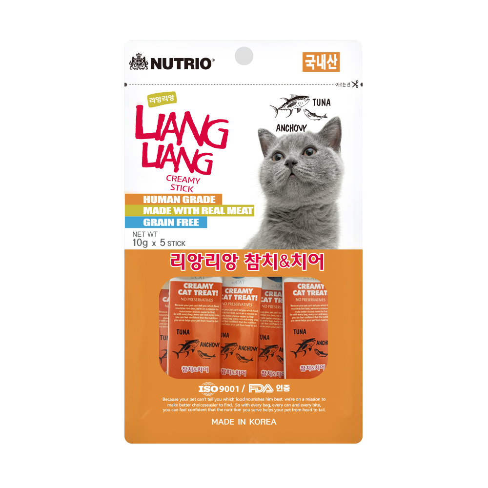 LIANG LIANG Cat Squeeze Treat – Tuna & Whitebait Flavor