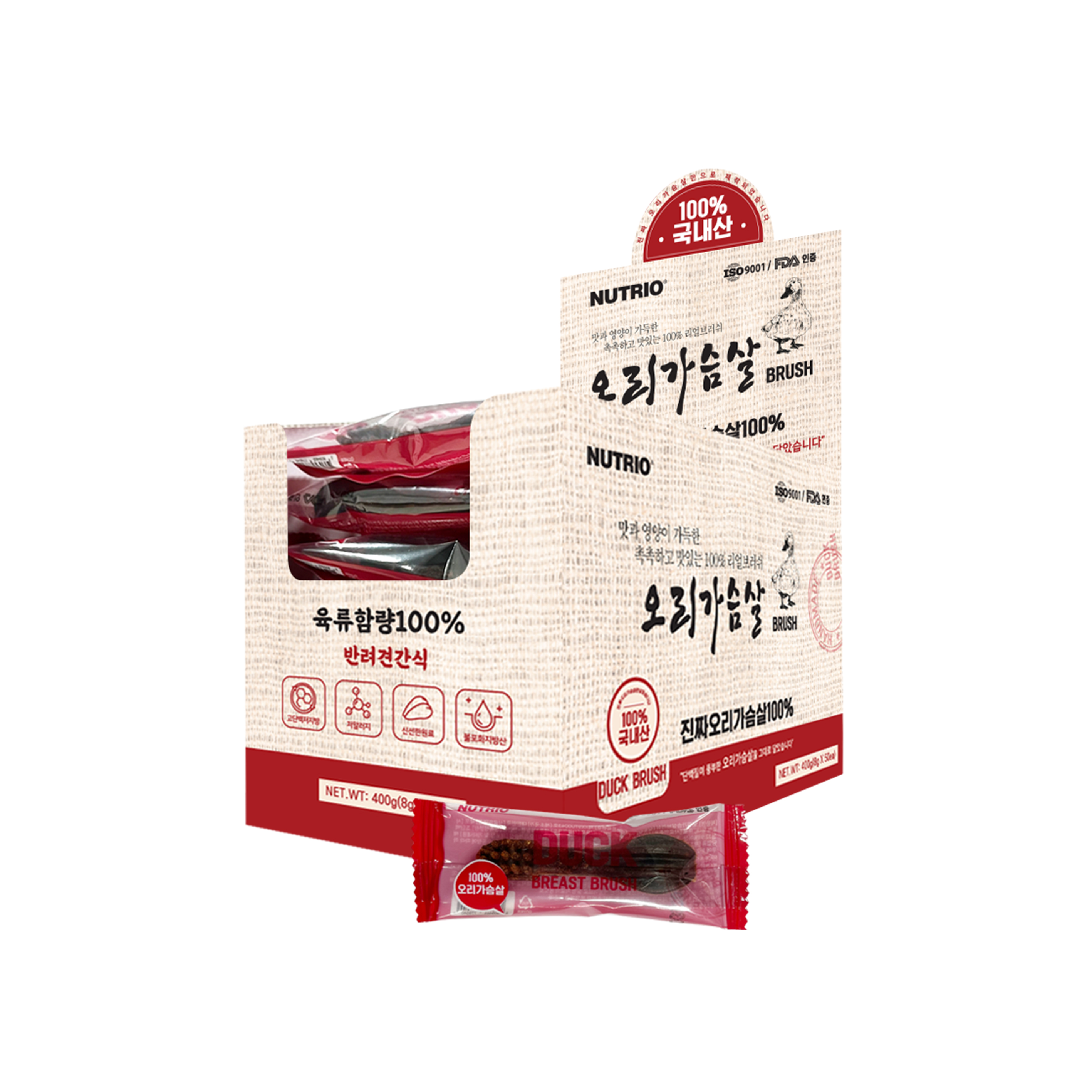 Premium Duck Breast Brush, 50 Packs