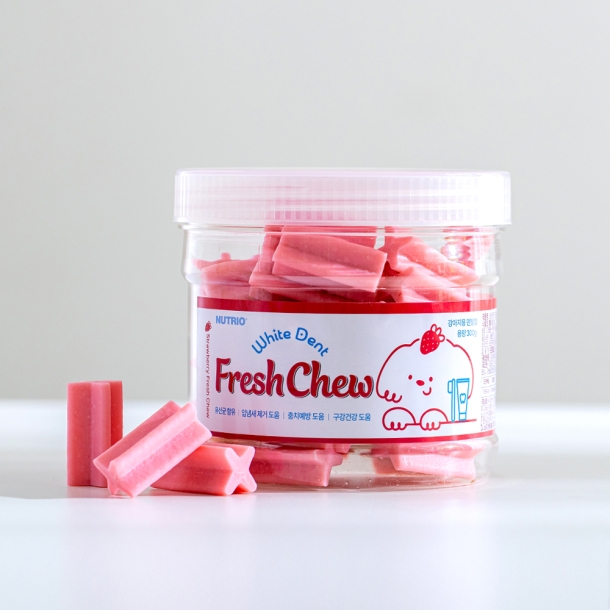 WhiteDent Fresh Chew Strawberry 300g